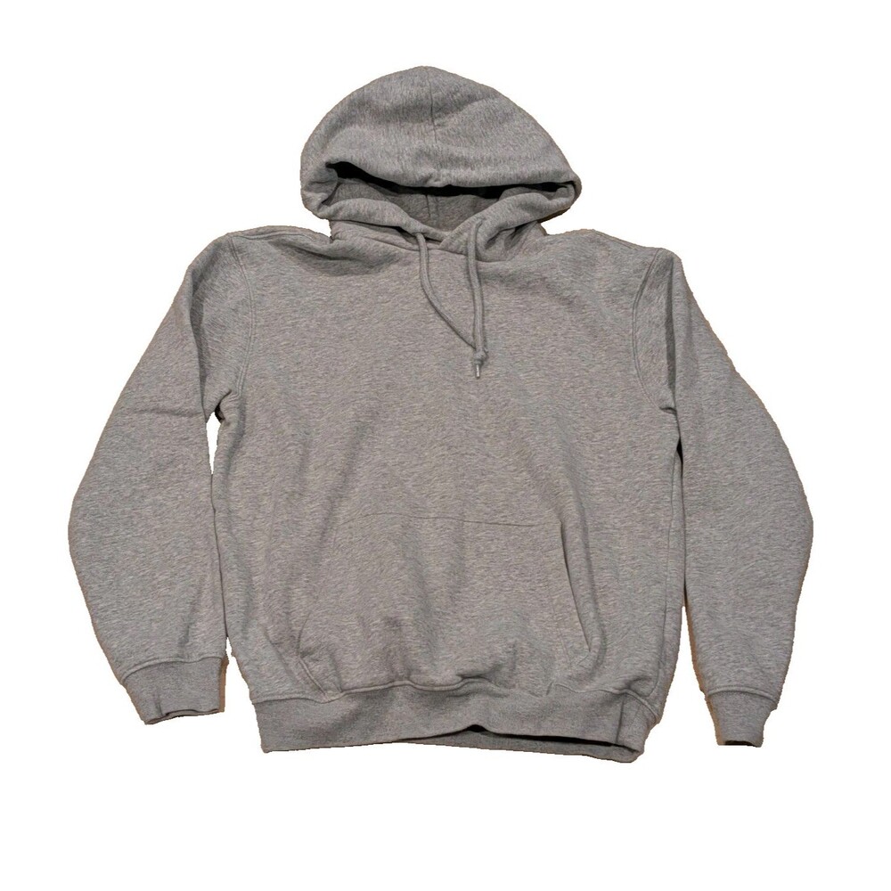 Gap VintageSoft Relaxed Hoodie XS Heather Gray Pullover Minimalist Basic Cozy